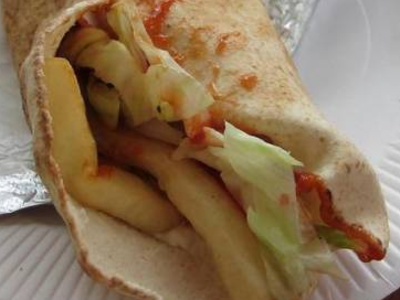 French Fries Sandwich