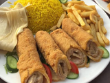 Chicken Roll Meal