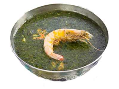 Molokhia with Shrimp Casserole - Large