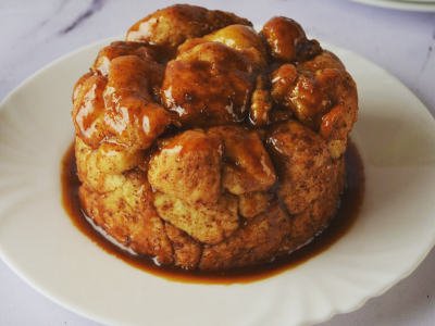 White Chocolate Monkey Bread