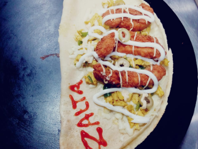 Mix Chicken Crepe
