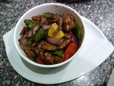 Beef Fillet With Oyster Sauce