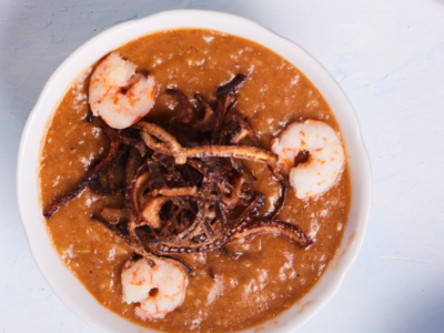Keshk With Shrimp