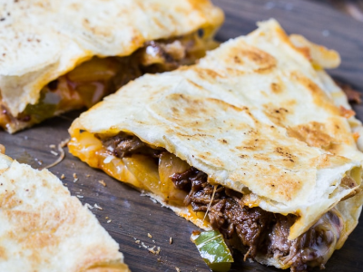 Quesadilla Beef Sandwich
