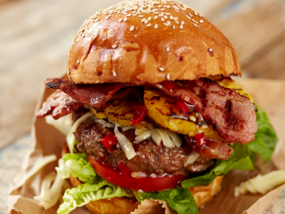 Sweet Chili Burger Sandwich