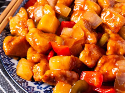 Chicken Sweet And Sour Platter