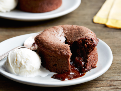 Molten Cake With Chocolate