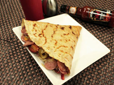 Hot Dog Crepe