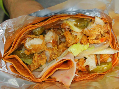 Mix Chicken Crepe