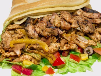 Chicken Shawerma Crepe
