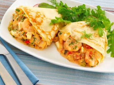 Seafood Crepe