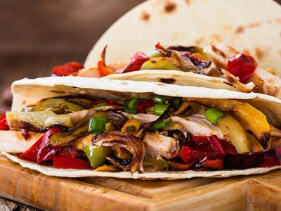Meat Fajita Crepe