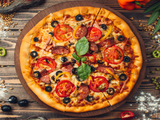 Salami Pizza