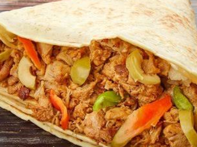 Chicken Fajita Crepe