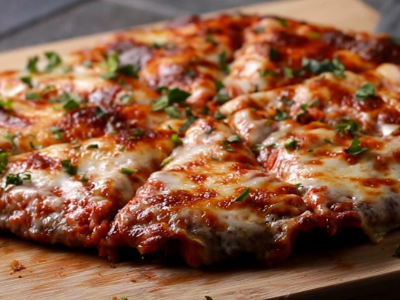 Spicy Crunchy Chicken Pizza