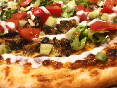 Meat Shawerma Pizza