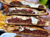 Hawawshi With Mozzarella Cheese