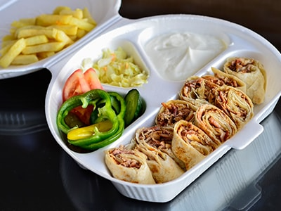 Super Chicken Shawarma Meal