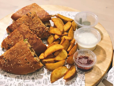 Italian Chicken Shawarma Meal