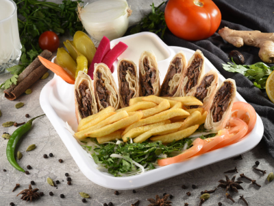 Double Meat Shawarma Meal