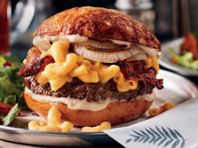 Burger With Smoked Sauce
