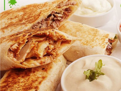 Smoked Mix Chicken Shawarma Meal