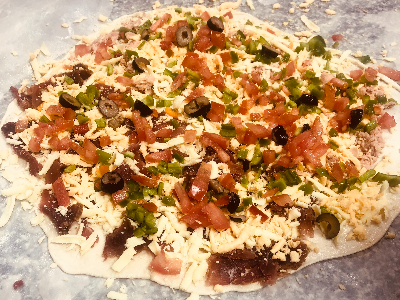 Pastrami Pie
