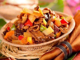 Meat With Hot Sauce Platter