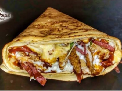 Chicken Shawerma Crepe