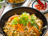 Glass Noodles With Chicken And Black Mushroom Platter