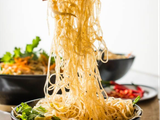 Chili Noodles With Beef And Black Mushroom Platter