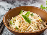 Glass Noodles With Vegetables And Mushroom Platter