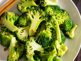 Broccoli With Garlic Sauce Platter