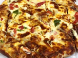 Kiri Cheese Oriental Pizza