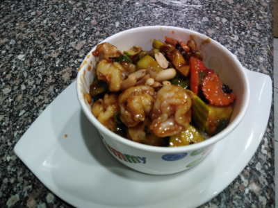 Hot Shrimp With Peanut