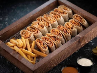 Double Arabian Chicken Shawerma Meal