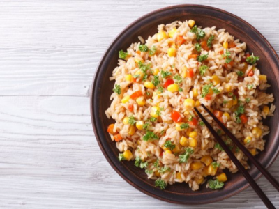 Fried Rice With Vegetables And Eggs