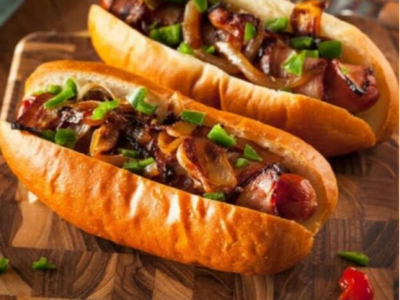 Mexican Hot Dog Sandwich