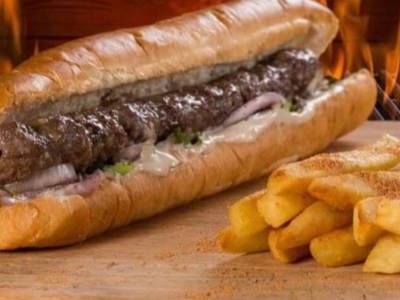 Baladi Meat Kofta Sandwich