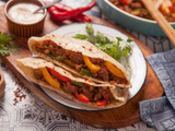 Oriental Sausage Sandwich