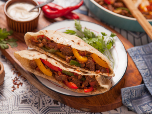 Oriental Sausage Sandwich