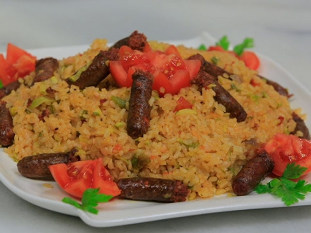 Oriental Sausage Meal