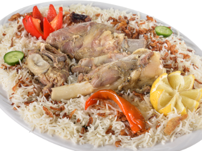 Nafr Mandi Meat With Rice