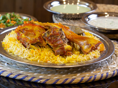 Nafr Biryani Meat With Rice