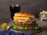 Spicy Beef Burger Sandwich