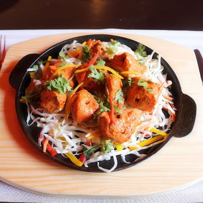 Indian Chicken Tikka Platter