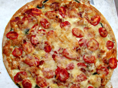 Smoked Turkish Pizza