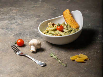 Chicken Pasta With Pesto Sauce