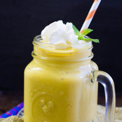 Mango With Cream Smoothie