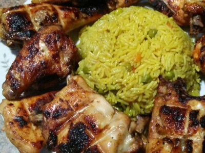 Whole Charcoal Grilledchicken Shish
